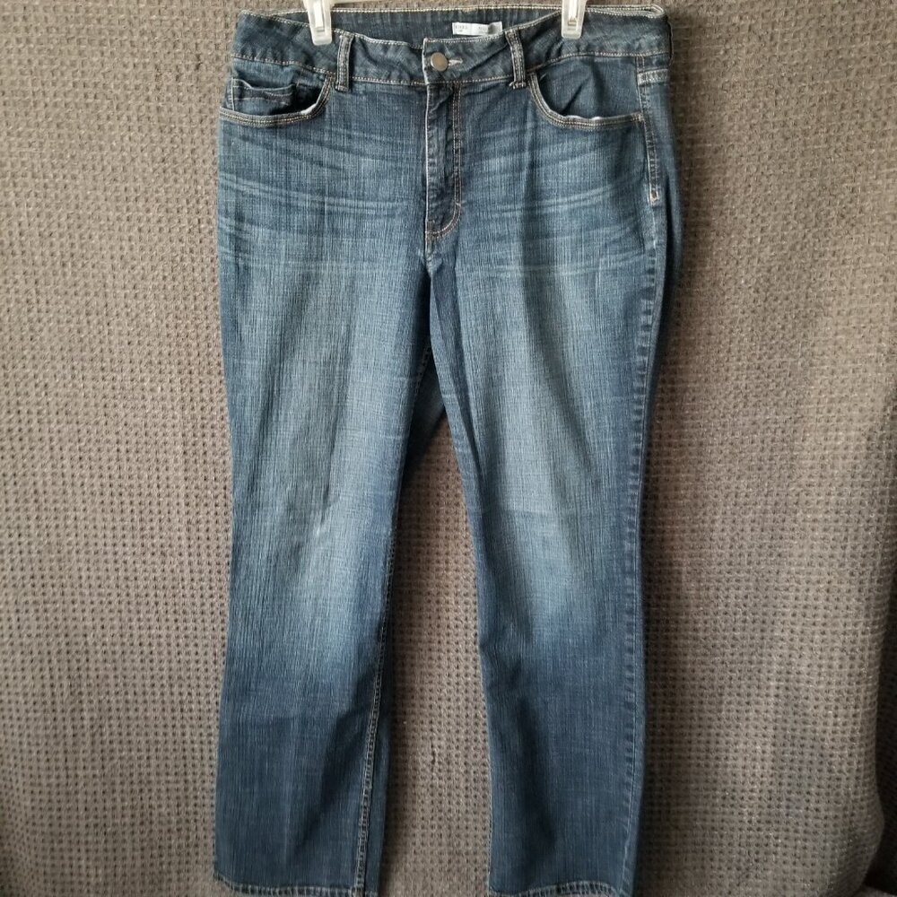 Riders by Lee Jeans Mid Rise Straight Leg Women's 18M
